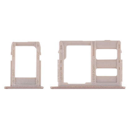 Gold SIM Card Tray + Micro SD Card Tray for Samsung Galaxy J3/J5/J7 (2017) Single SIM Models (J330/J530/J730)