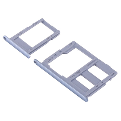 Samsung Galaxy J3/J5/J7 (2017) Single SIM Card Tray + Micro SD Card Tray Replacement - Blue