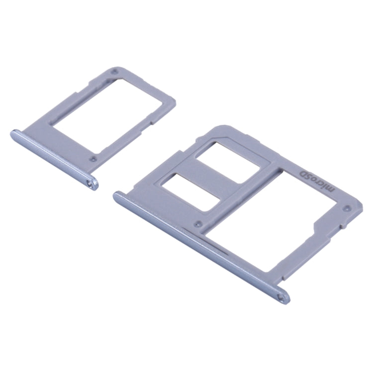 Samsung Galaxy J3/J5/J7 (2017) Single SIM Card Tray + Micro SD Card Tray Replacement - Blue