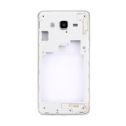 Samsung Galaxy On5 / G5500 Silver Middle Frame Bezel Replacement (Double Card Version) - High Quality