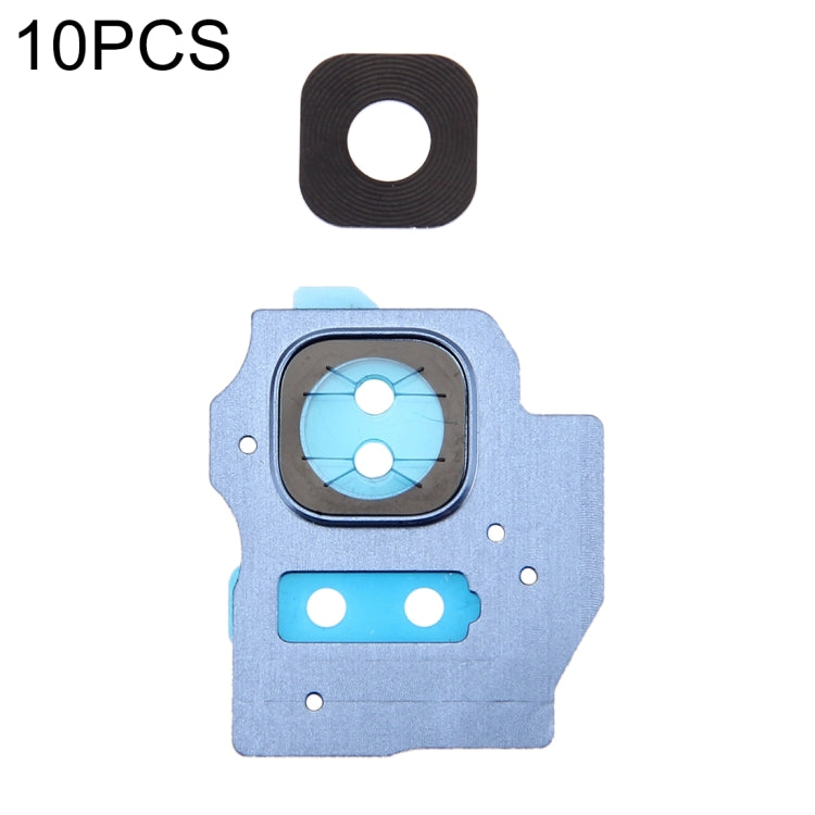 10pcs Blue Camera Lens Cover for Samsung Galaxy S8+ / G955 - High Quality Replacement Parts