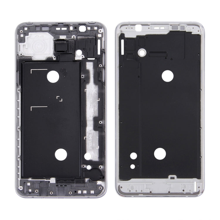 Samsung Galaxy J7 (2016) / J710 Grey Front Housing LCD Frame Bezel Plate Replacement - High Quality