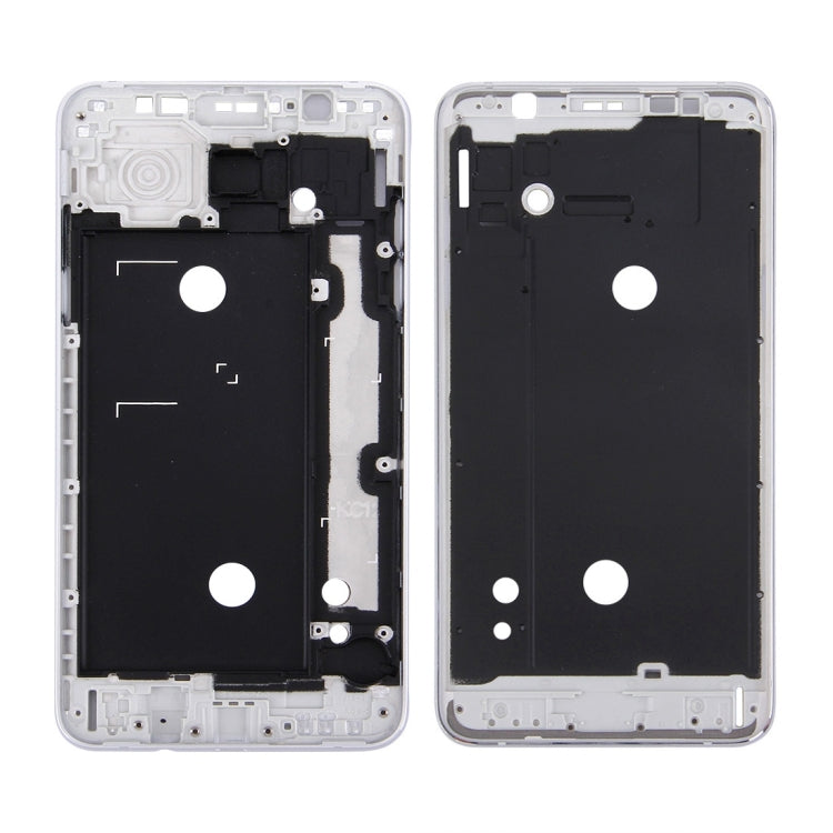 Samsung Galaxy J7 (2016) / J710 Front Housing LCD Frame Bezel Plate Replacement - Silver