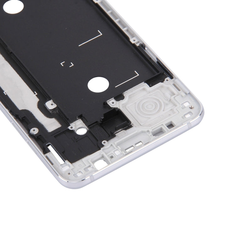 Samsung Galaxy J7 (2016) / J710 Front Housing LCD Frame Bezel Plate Replacement - Silver