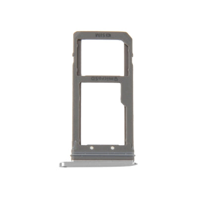 Samsung Galaxy S7 Edge / G935 Silver SIM & Micro SD Card Tray Replacement - Brand New, High Quality