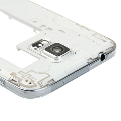 Silver Middle Frame Bezel Replacement for Samsung Galaxy S5 Neo / G903 - High Quality, Professional Installation Recommended