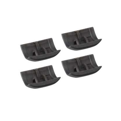 4PCS Front Bezel Edge Replacement for Sony Xperia Z5 - High Quality (Black)