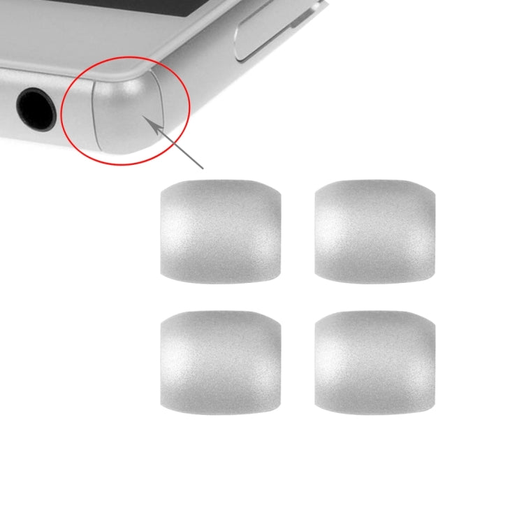 High-Quality 4 PCS Front Bezel Edge Replacement for Sony Xperia Z5 (Silver) - Professional Installation Recommended