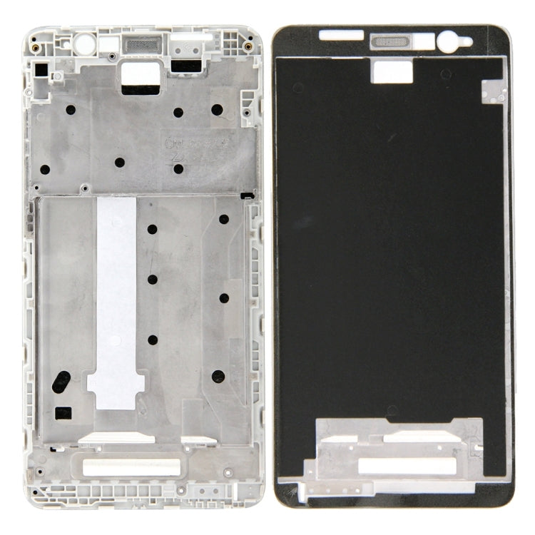 High-Quality Front Housing LCD Frame Bezel Plate Replacement for Xiaomi Redmi Note 3 (White)
