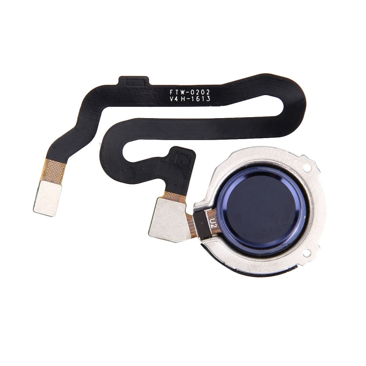 Genuine Dark Blue Fingerprint Button Flex Cable for Huawei Honor 8 - High Quality Replacement Part