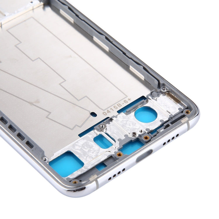 Xiaomi Mi 6 Front Housing LCD Frame Bezel Plate Replacement (White) - High Quality, Professional Installation Recommended