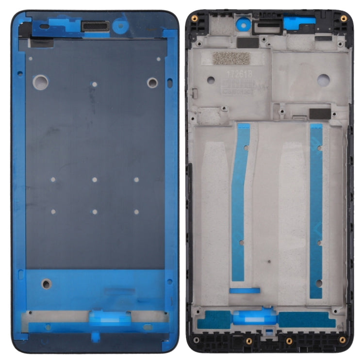 Xiaomi Redmi 4A Black Front Housing LCD Frame Bezel Plate Replacement for Damaged Screens