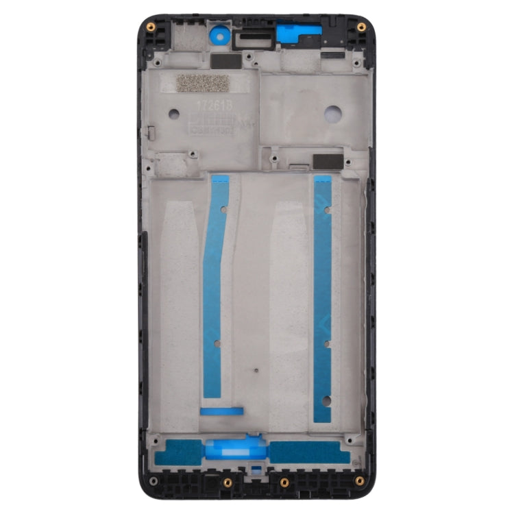 Xiaomi Redmi 4A Black Front Housing LCD Frame Bezel Plate Replacement for Damaged Screens