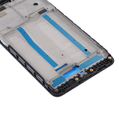 Xiaomi Redmi 4A Black Front Housing LCD Frame Bezel Plate Replacement for Damaged Screens