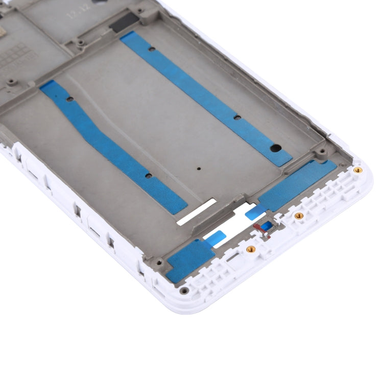 Xiaomi Redmi 4A Front Housing LCD Frame Bezel Plate Replacement (White) - High Quality, Compatible Parts