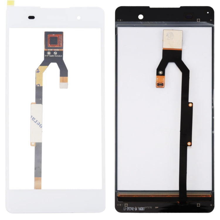 Replacement Touch Screen Digitiser for Sony Xperia E5 - White, Fully Compatible & Tested