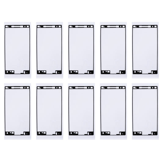 10 PCS Front Housing Adhesive Stickers for Sony Xperia X Compact / X Mini - High Quality Replacement