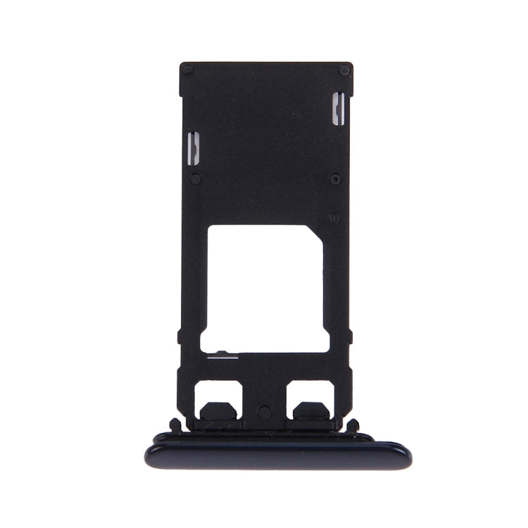 Dark Blue SIM Card Tray & Micro SD Card Tray for Sony Xperia XZ (Single SIM Version) - High Quality Replacement