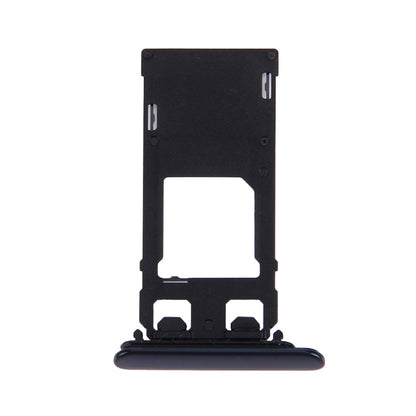 Dark Blue SIM Card Tray & Micro SD Card Tray for Sony Xperia XZ (Single SIM Version) - High Quality Replacement