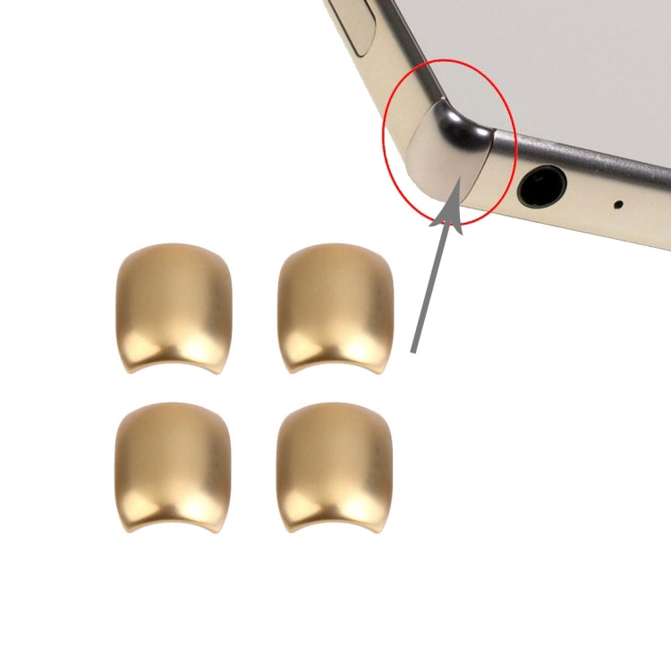 4-Piece Gold Front Bezel Edge Replacement for Sony Xperia Z5 Premium - High Quality & Checked