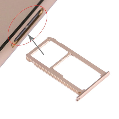 Huawei Honor V8 Gold Nano SIM + Micro SD Card Tray - Replacement for Damaged or Lost Parts