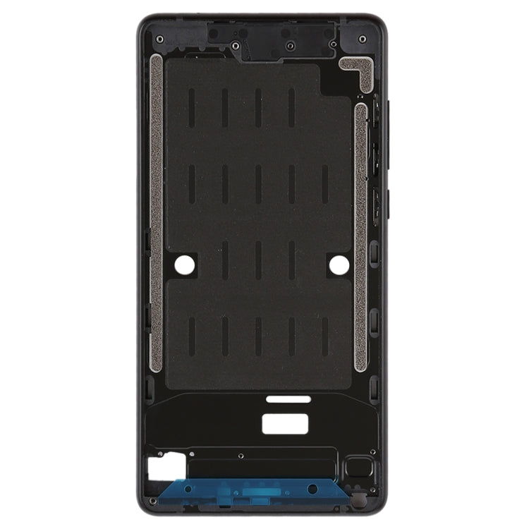 Xiaomi Mi Mix 2 Middle Frame Bezel with Side Keys (Black) - High Quality Replacement Part