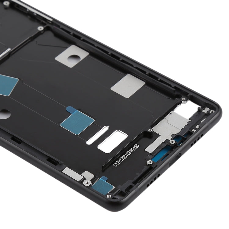 Xiaomi Mi Mix 2 Middle Frame Bezel with Side Keys (Black) - High Quality Replacement Part