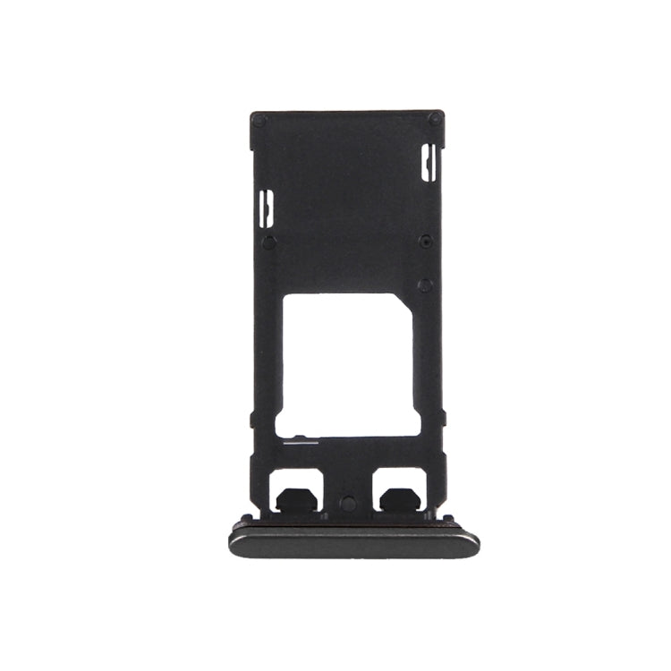 Sony Xperia X Single SIM Version - SIM Card Tray, Micro SD Card Tray & Dust Plug (Graphite Black)