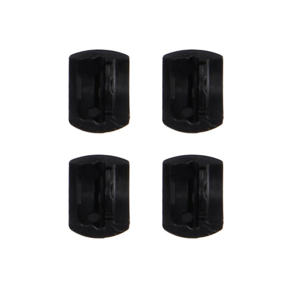 4-Piece Front Bezel Edge Replacement for Sony Xperia C4 (Black) - High Quality, Professional Installation Recommended