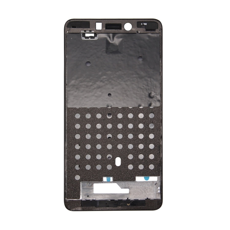 Xiaomi Redmi Note 4 Black Front Housing LCD Frame Bezel Plate Replacement - High Quality, Compatible Part