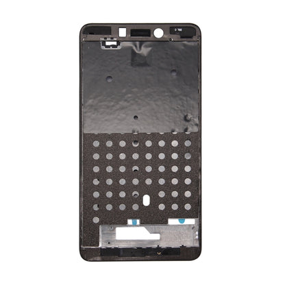 Xiaomi Redmi Note 4 Black Front Housing LCD Frame Bezel Plate Replacement - High Quality, Compatible Part