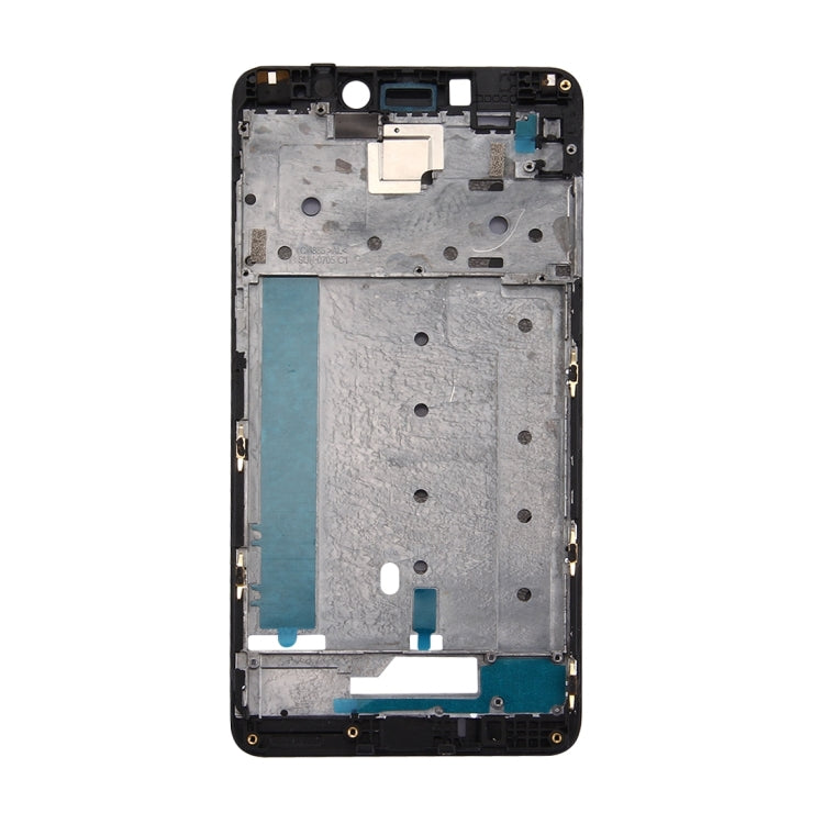 Xiaomi Redmi Note 4 Black Front Housing LCD Frame Bezel Plate Replacement - High Quality, Compatible Part