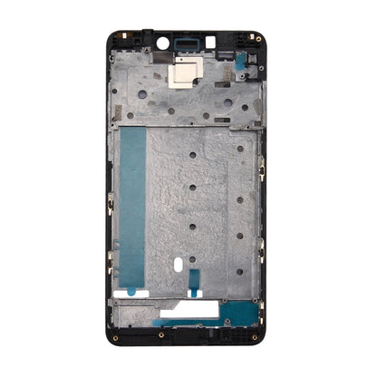 Xiaomi Redmi Note 4 Black Front Housing LCD Frame Bezel Plate Replacement - High Quality, Compatible Part