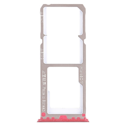 OPPO A3 Dual SIM & Micro SD Card Tray Replacement (Red) - Compatible with OPPO A3 (2018)