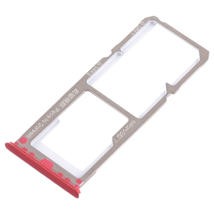 OPPO A3 Dual SIM & Micro SD Card Tray Replacement (Red) - Compatible with OPPO A3 (2018)