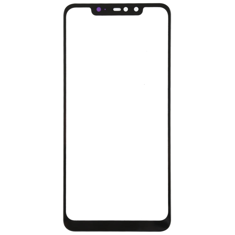 Xiaomi Redmi Note 6 Pro Replacement Front Screen Outer Glass Lens (Black) - Quality Fit & Test Recommended