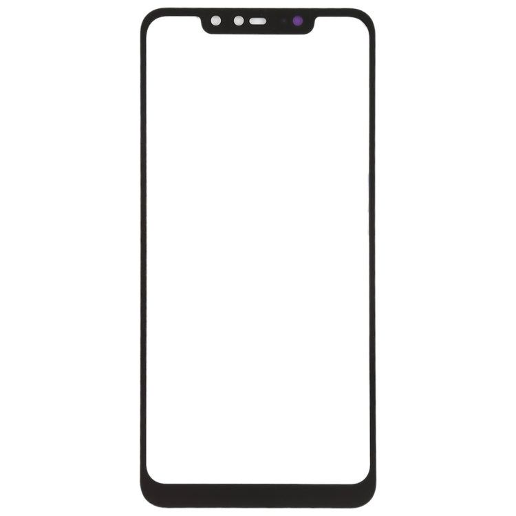 Xiaomi Redmi Note 6 Pro Replacement Front Screen Outer Glass Lens (Black) - Quality Fit & Test Recommended
