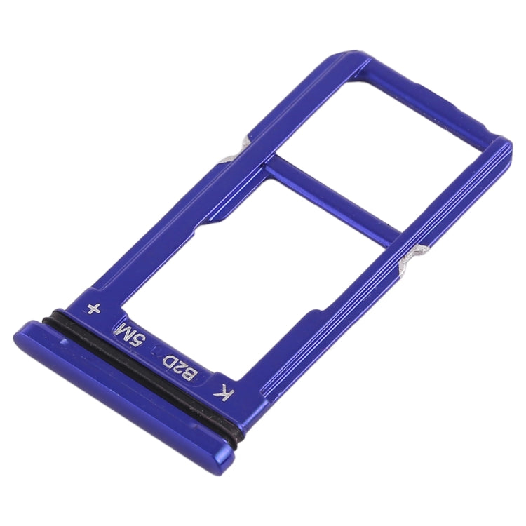 OPPO R15 SIM Card Tray + Micro SD Card Tray Replacement (Blue) - Verified Quality, Easy Installation Recommended