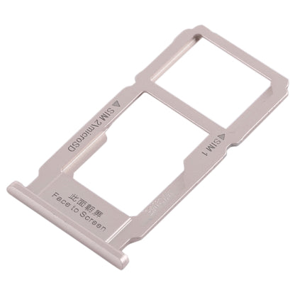OPPO R11 Plus SIM Card Tray + Micro SD Card Tray Replacement (Silver) - Compatible & Quality Checked