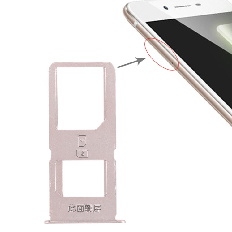 Vivo X6S Plus Dual SIM Card Tray Replacement (Gold) - Compatible & Quality Checked
