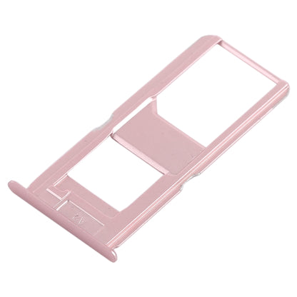 Rose Gold SIM Card Tray for Vivo X6S Plus - Replacement Dual SIM Tray, Professional Installation Recommended