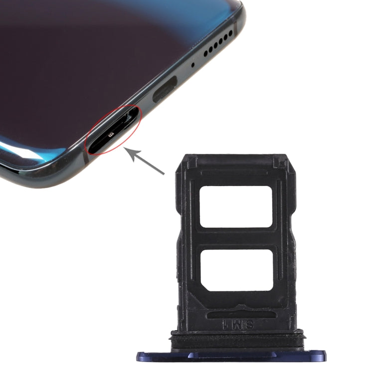 OPPO R17 Pro Dual SIM Card Tray Replacement (Blue) - Compatible, Quality Checked, Professional Installation Recommended