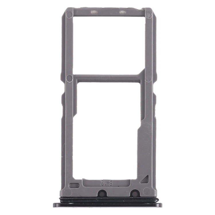 Vivo X21 Black SIM Card Tray + Micro SD Card Tray Replacement - Quality Checked, Easy Install