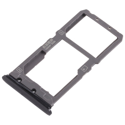 Vivo X21 Black SIM Card Tray + Micro SD Card Tray Replacement - Quality Checked, Easy Install