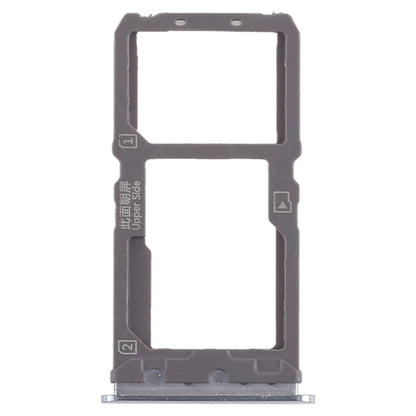 Vivo X21 SIM Card Tray + Micro SD Card Tray (Silver) - Replacement for Broken Trays, Quality Checked