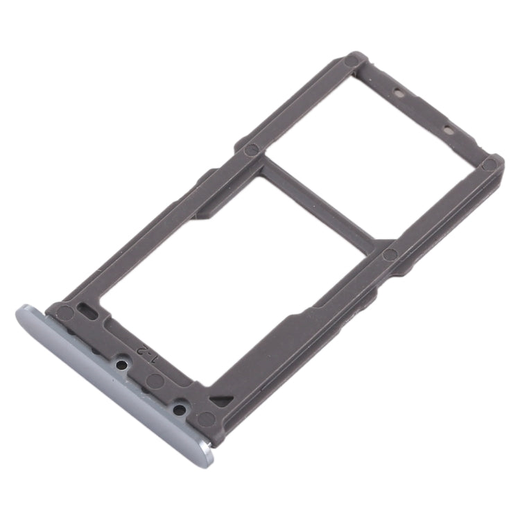 Vivo X21 SIM Card Tray + Micro SD Card Tray (Silver) - Replacement for Broken Trays, Quality Checked
