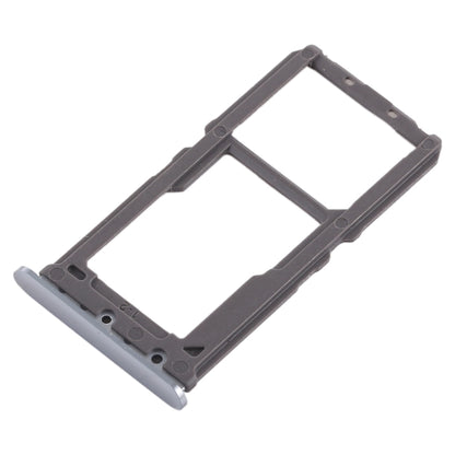 Vivo X21 SIM Card Tray + Micro SD Card Tray (Silver) - Replacement for Broken Trays, Quality Checked