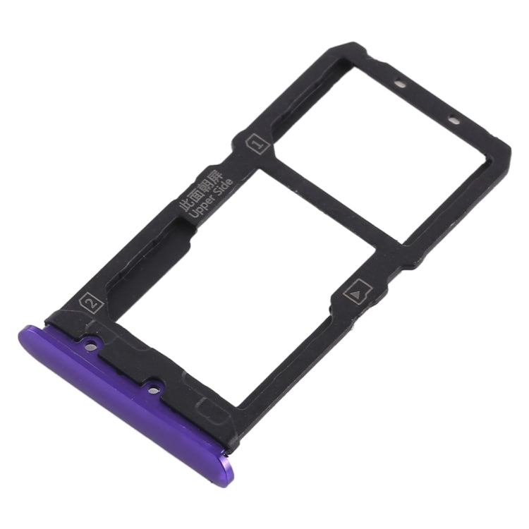 Vivo X21 SIM Card Tray + Micro SD Card Tray Replacement (Purple) - Check Condition Before Installation