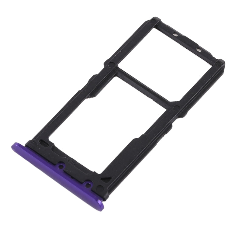 Vivo X21 SIM Card Tray + Micro SD Card Tray Replacement (Purple) - Check Condition Before Installation