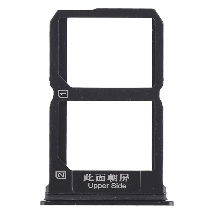 Vivo X9 Dual SIM Card Tray Replacement (Black) - Compatible & Quality Checked